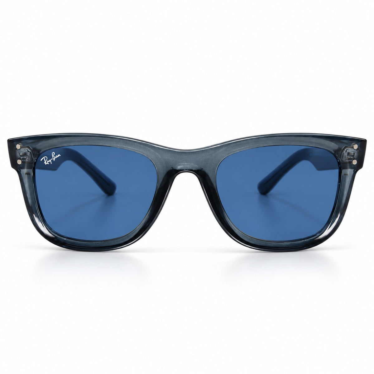 RB R0502S - REVERSE - WAYFARER - TRANSPARENT AQUA - HIGH QUALITY