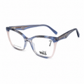 MB24 - CATEYE - WOMEN - BLUE PINK BLUSH - ACETATE - PREMIUM