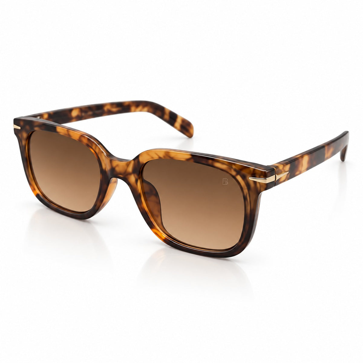 DB 2002 - SQUARE - HONEY TORTOISESHELL - BROWN GRADIENT - UNISEX