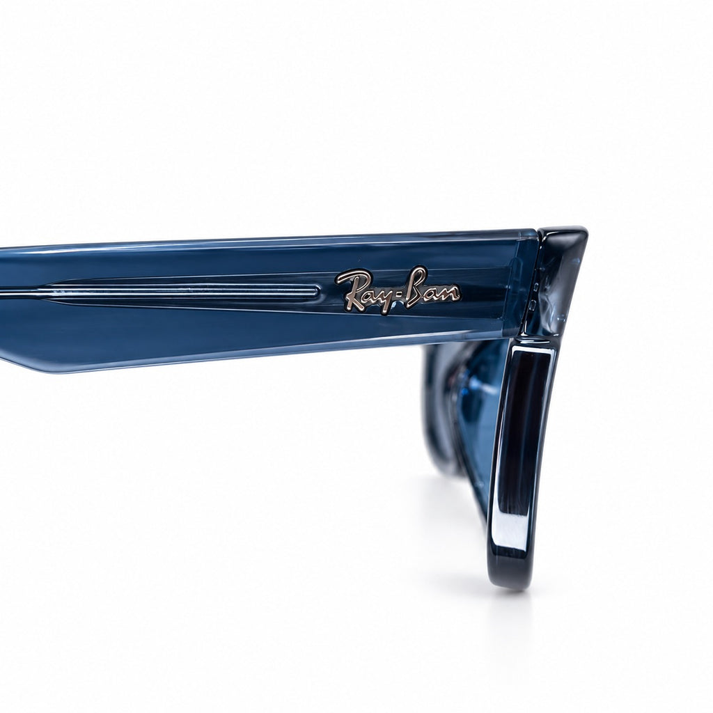 RB R0502S - REVERSE - WAYFARER - TRANSPARENT AQUA - HIGH QUALITY