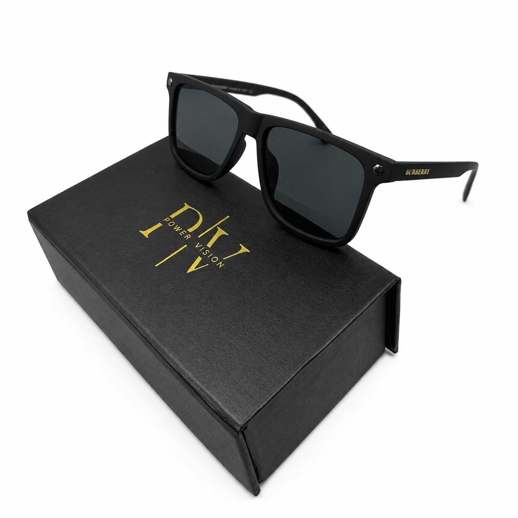 BB 4182 - SUNGLASS - MATTE BLACK - SQUARE - UV - PREMIUM - UNISEX