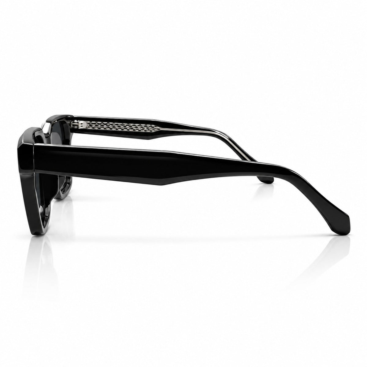 MOSCOT 2349 - ACETATE - ANGULAR SQUARE - BLACK - UV - QUALITY