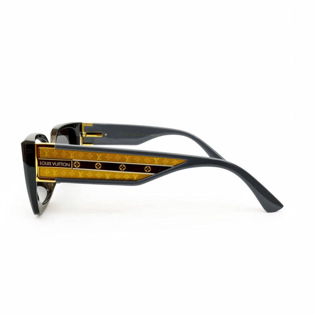 LV 9031 - SUNGLASS - LADIES - GREY - BOLD - SQUARE - CATEYE - DESIGNER