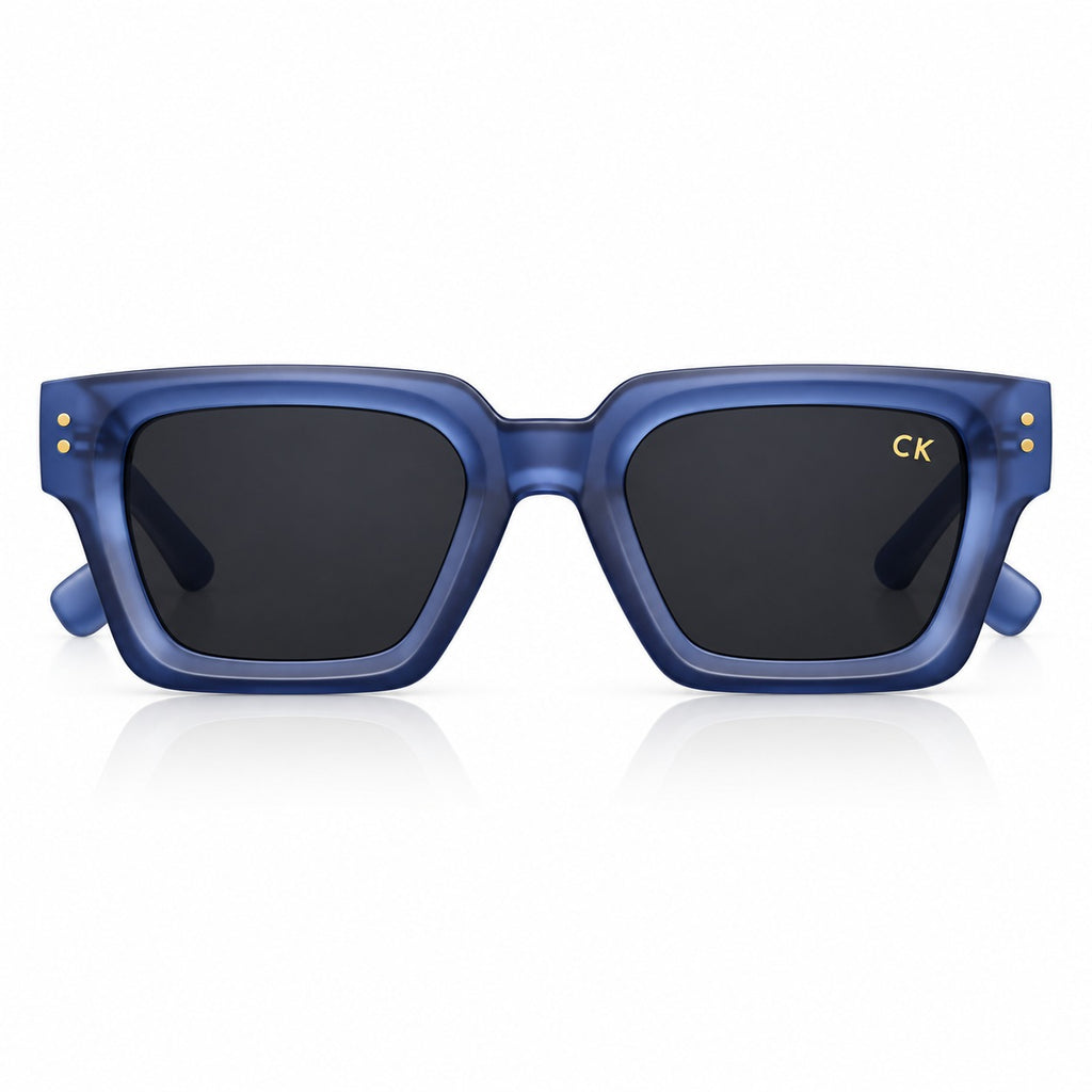CK 98170 - UNIQUE - MATTE BLUE - CUT SQUARE - POLARISED - UNISEX
