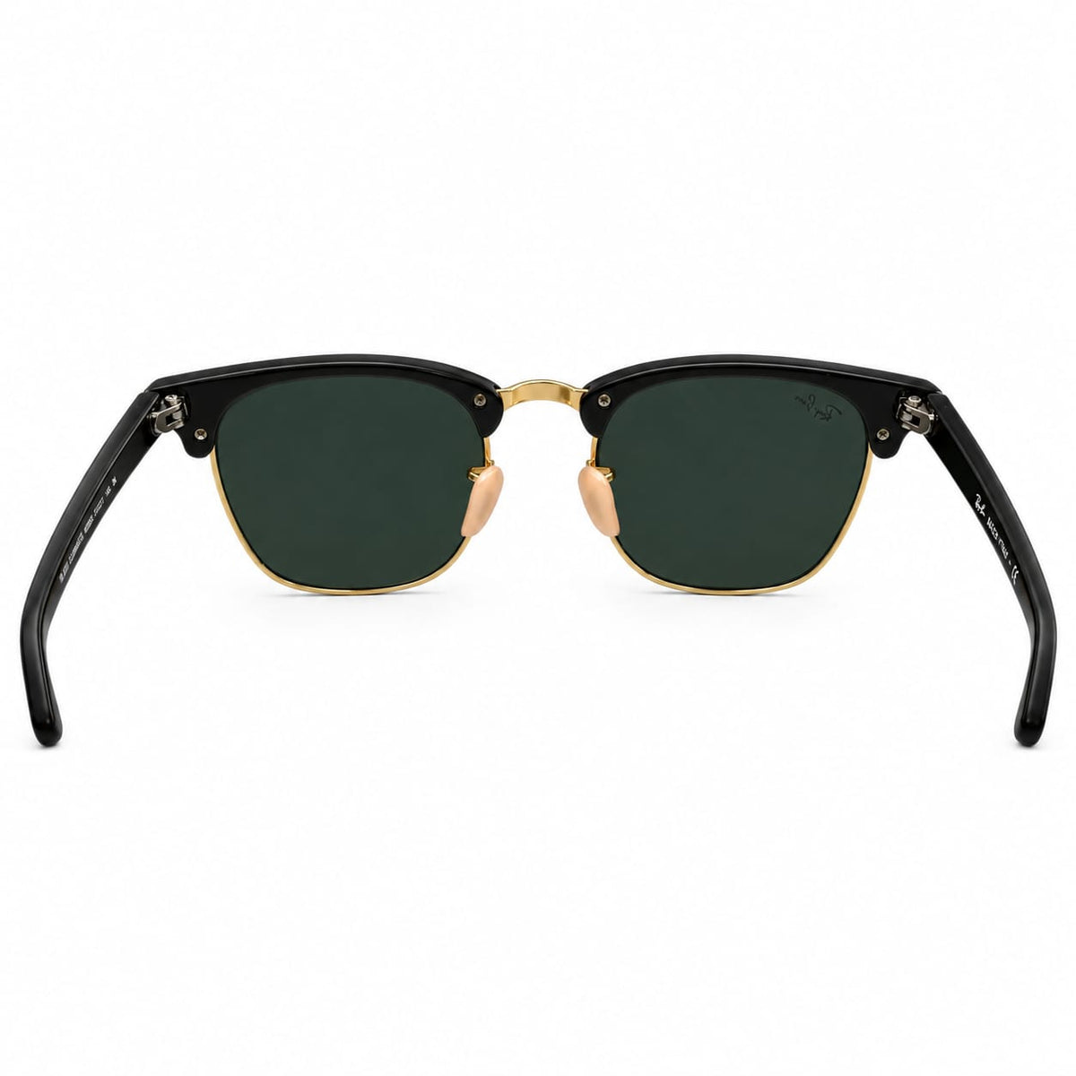 RB 3016 - CLUB MASTER - SQUARE - BLACK GOLDEN - PREMIUM GREEN - QUALITY