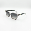 TF 99216 - SUNGLASS- CAT EYES - ACETATE - GREY - WOMEN - PREMIUM
