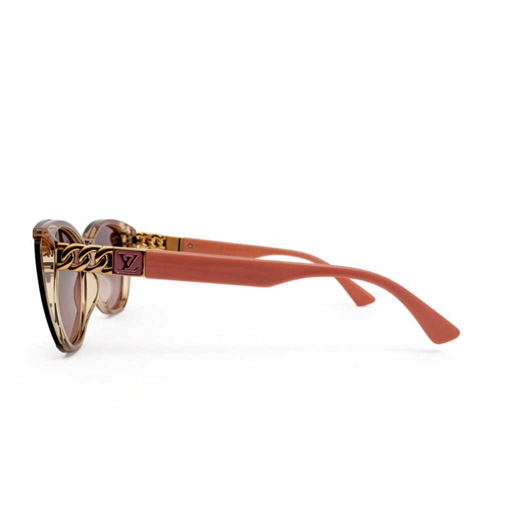 LV 9020 - SHADES - LADIES - CATEYE - PINK TRANSPARENT - DESIGNER
