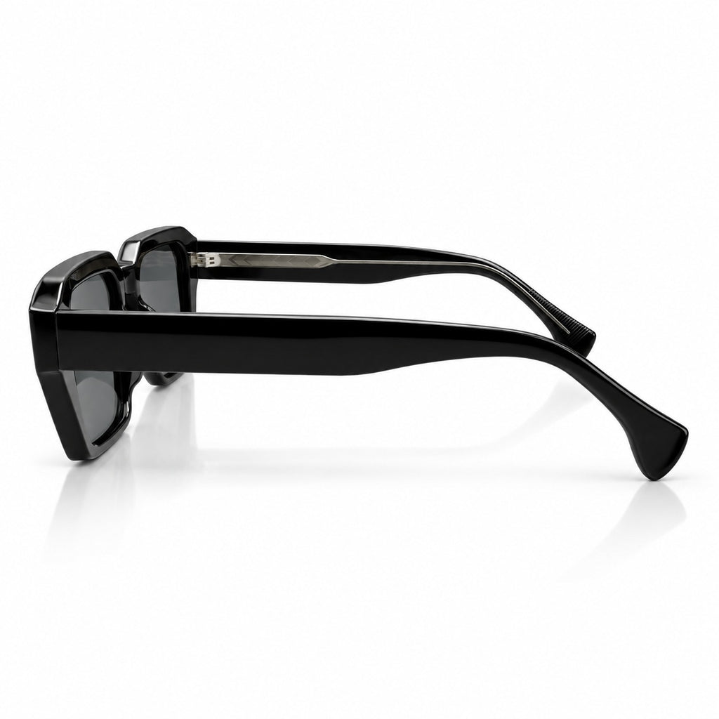 CR 2343 - CUT SQUARE - BOLD - BLACK - ACETATE - SIMPLICITY