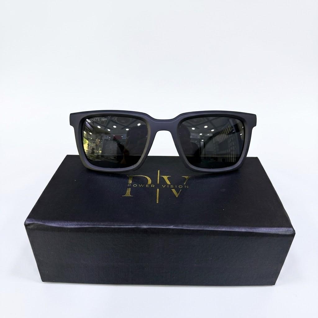 LAC 24064 - SUNGLASS - MATTE BLACK - SQUARE - POLARISED - BRANDING - PREMIUM