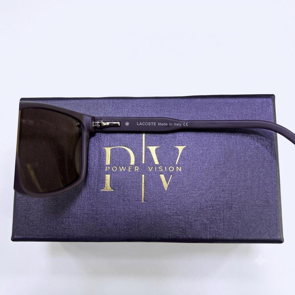 LAC 24036 - SUNGLASS - MATTE BROWN - POLARISED - FLEXIBLE HINGES - MEN - PREMIUM