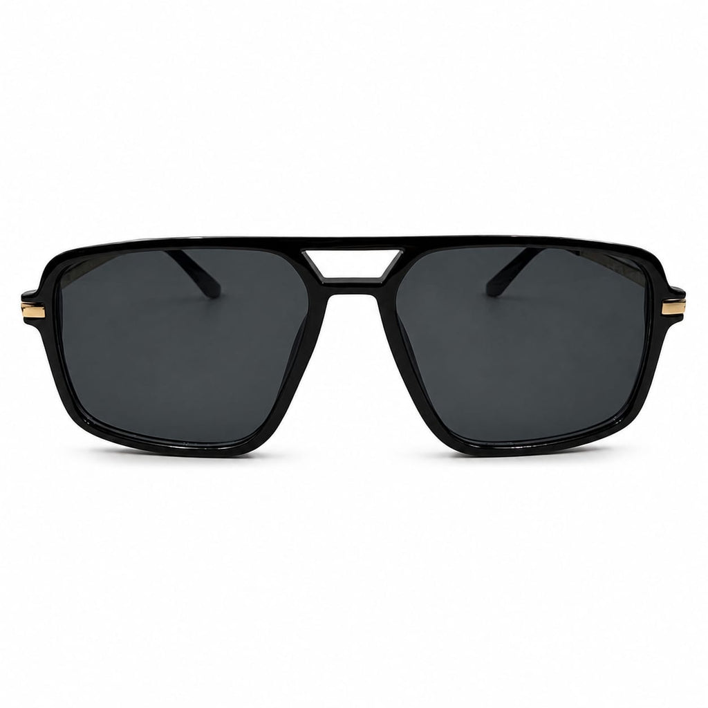 PR 70YS - SUNGLASS - DOUBLE BEAM - BLACK - GOLDEN - BRANDING - PREMIUM - OVERSIZE