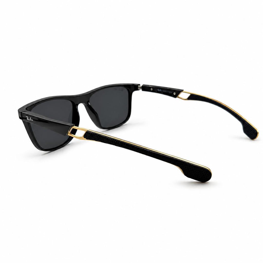 RB 600 - COMFORT ZONE - SQUARE - POLARISED - BLACK - TEXTURED GRIP - BRANDING SPRING SIDES - PREMIUM