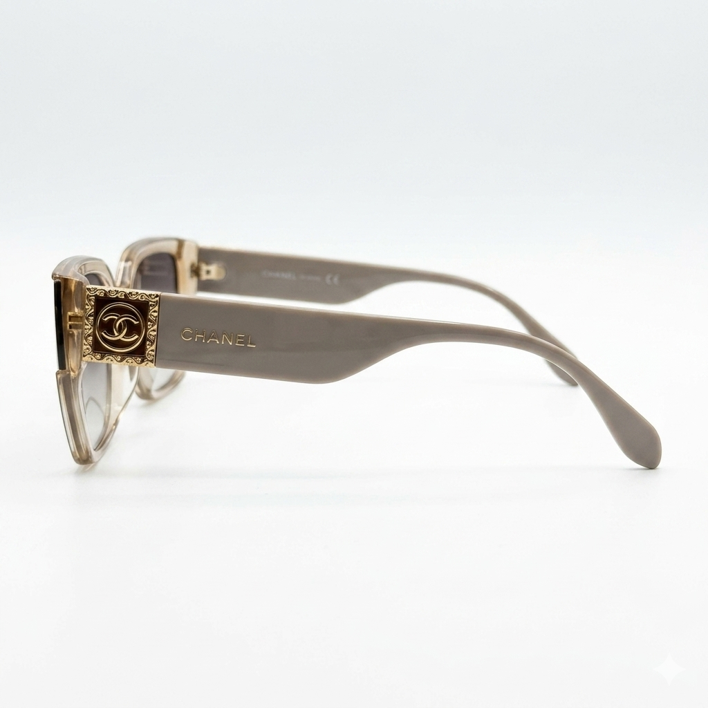 CH 9097 - SHADES - LADIES - CAT - CHAMPAGNE - DESIGNER - TR