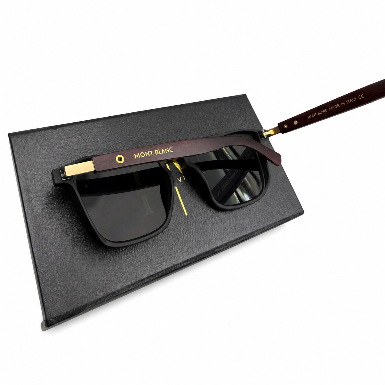 MB 200 - PREMIUM - CUT SQUARE - MATTE BLACK - WALNUT BROWN - QUALITY