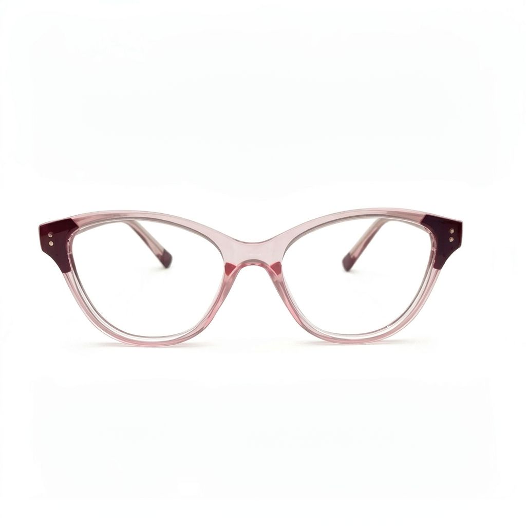 VISION 5736 - EYEWEAR - CATEYE - PINK - TRANSLUCENT - FORMAL - GENTLE-WOMAN