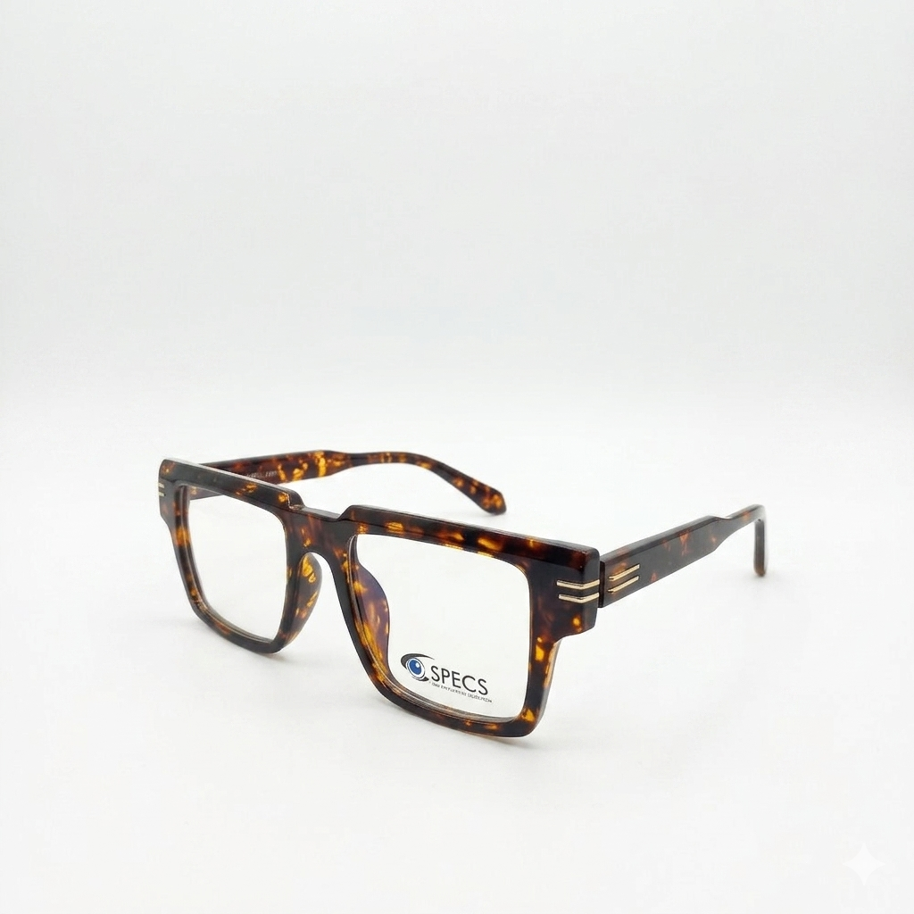 SPECS 81034 - LIGHTWEIGHT - DURABLE - CHEETAH PRINT - CUT SQUARE - MEN