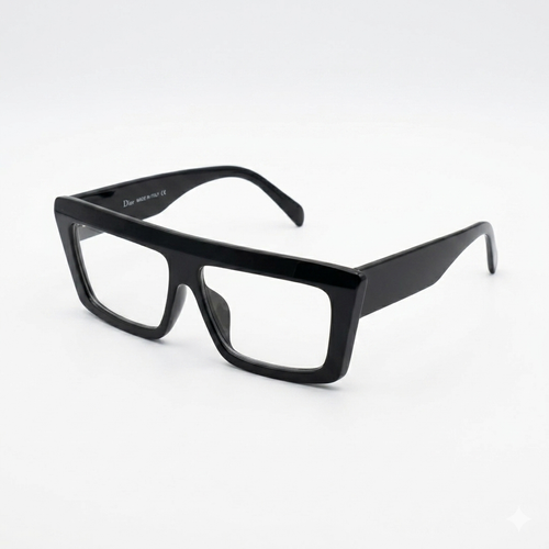 DIOR 2075 - BOLD - BLUE LIGHT BLOCKER - TRANSITION - BLUE COATING - BLACK - QUALITY