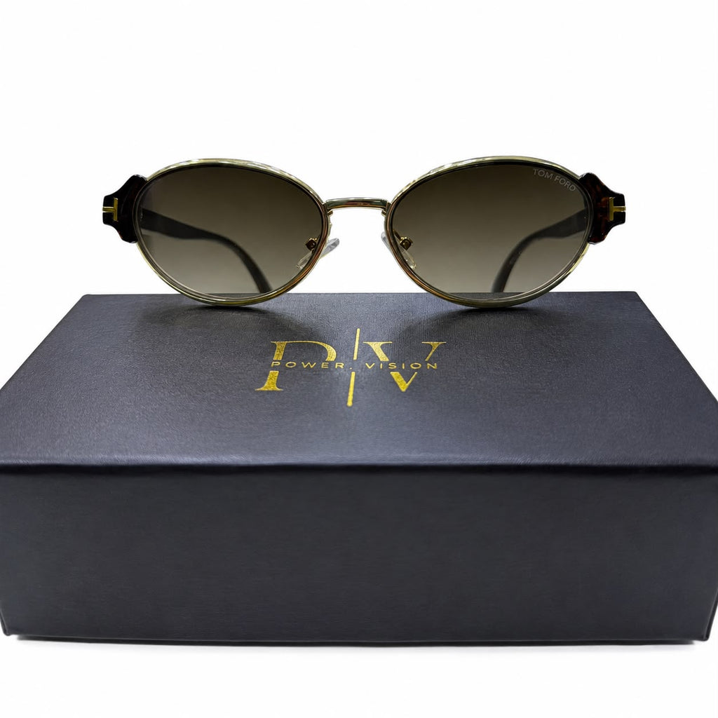 TF 9812 - SHADES - LADIES - OVAL CATEYE - TRENDY - DESIGNER - PREMIUM