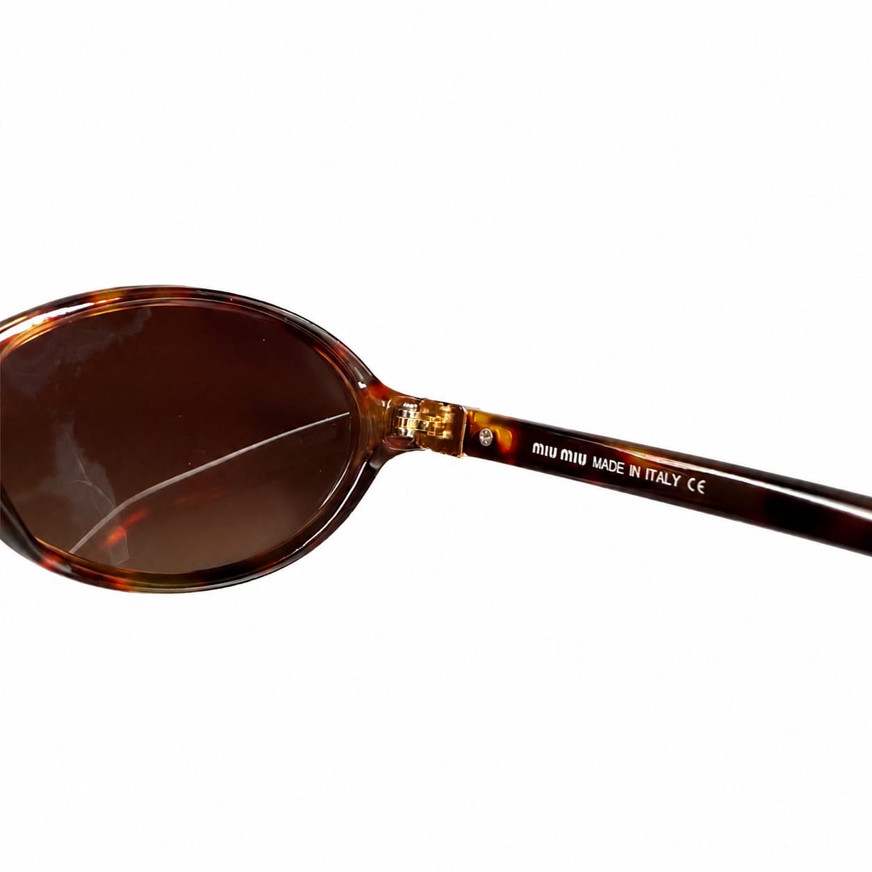 MIU MIU 6015 - OVAL - TORTOISE - BROWN GRADIENT - PREMIUM - DESIGNER - ACETATE