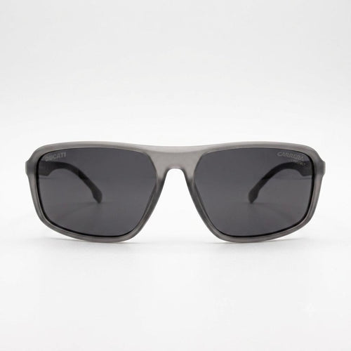 CAR 22079 - SHADES - MEN - NAVIGATOR - MATTE GREY - POLARISED - PREMIUM