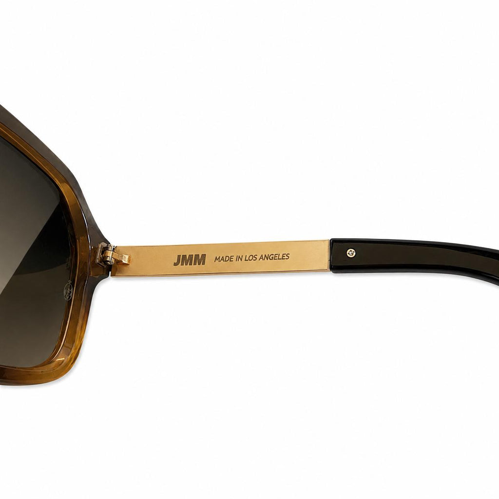 DITA 98408 - OVERSIZED SQUARE - BLACK - BROWN HAVANA - UV - MEN - PREMIUM