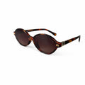 MIU MIU 6015 - OVAL - TORTOISE - BROWN GRADIENT - PREMIUM - DESIGNER - ACETATE