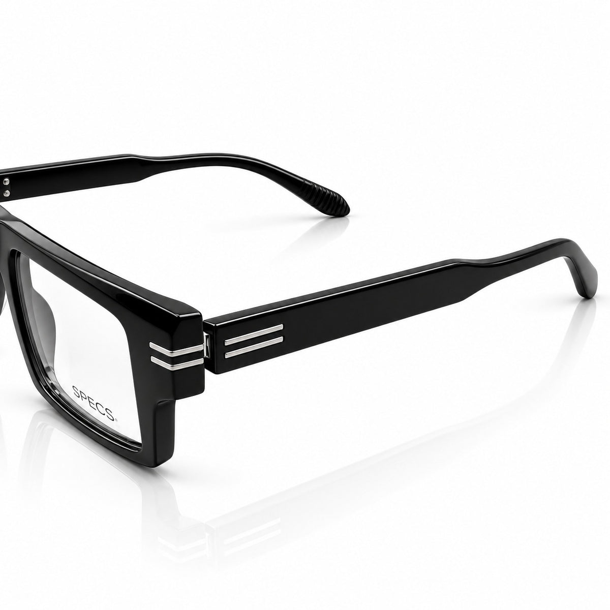 SPECS 81034 - CUT SQUARE - ACETATE - BLACK - GENTLEMEN