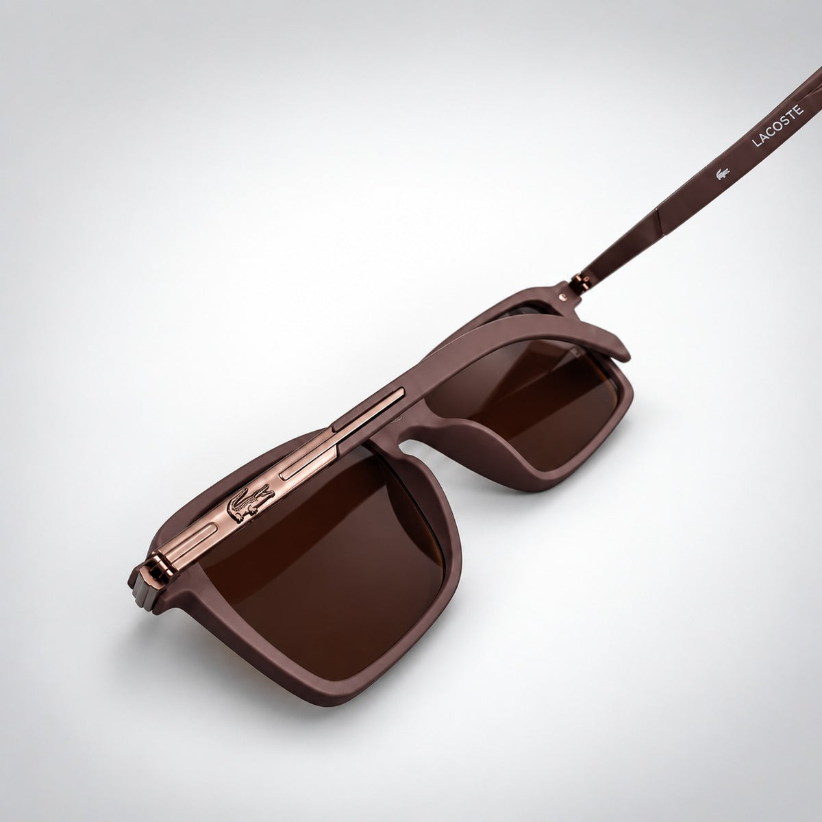 LAC 251106 - OLD SQUARE - MATTE BROWN - POLARISED - LIGHTWEIGHT - MEN