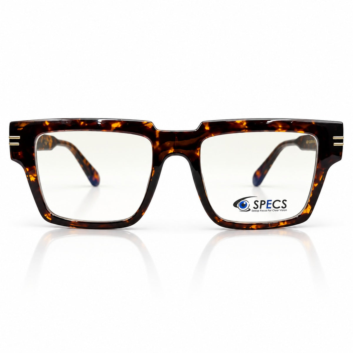 SPECS 81034 - LIGHTWEIGHT - DURABLE - CHEETAH PRINT - CUT SQUARE - MEN