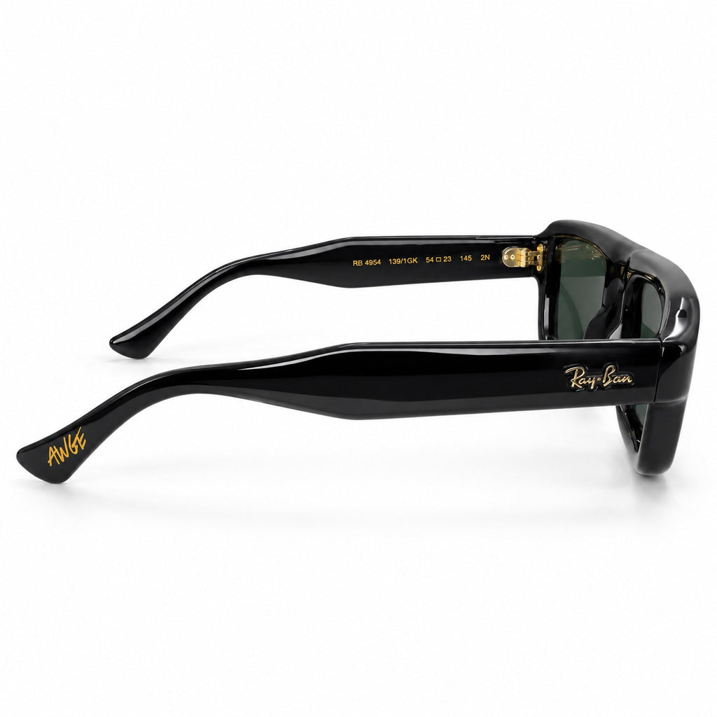 RAYBAN X AWGE 4954 - PUFFER - FLAT TOP RECTANGULAR - ACETATE - HIGH QUALITY