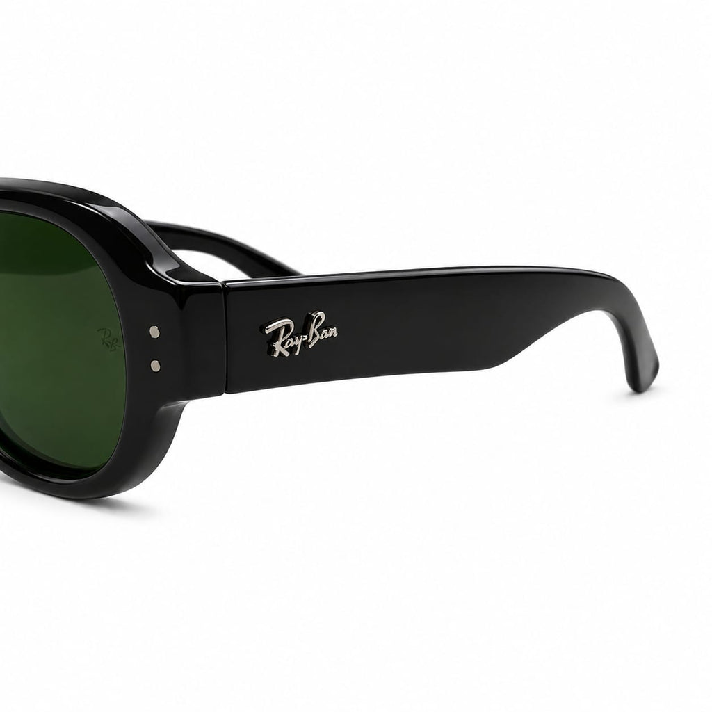 RB - AVIATAR - PUFFER - BOLD - BLACK - GREEN PREMIUM - TRENDY - QUALITY