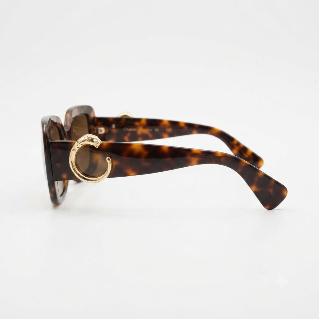 CHOPARD 9242 - OVERSIZE - SQUARE - BOLD - TORTOISE - BROWN GRADIENT - WOMEN