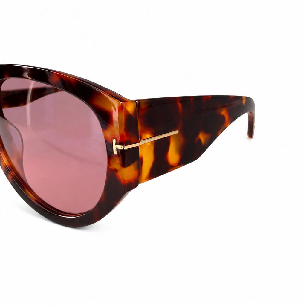 TF - OVERSIZE - TRENDY - SHEILD AVIATAR - TORTOISE - PINK - BOLD - PREMIUM