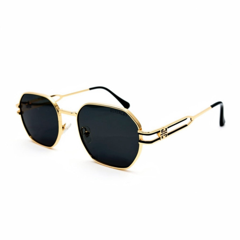 GV3306 - SUNGLASS - LADIES - POLARISED - GOLDEN - BLACK - PREMIUM