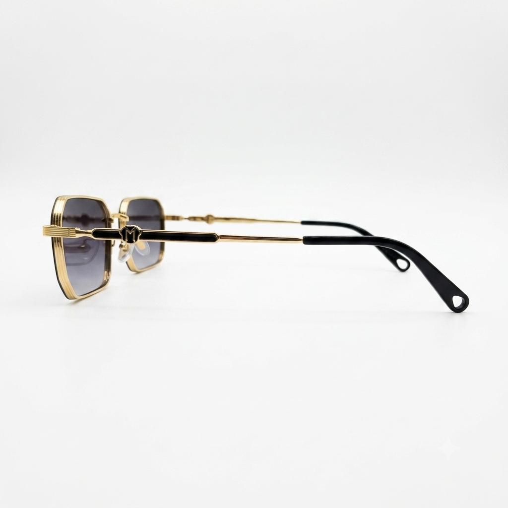 MAYBACH 2605 - SUNGLASS - SQUARE - METAL - GREY DOUBLE SHADED - PREMIUM