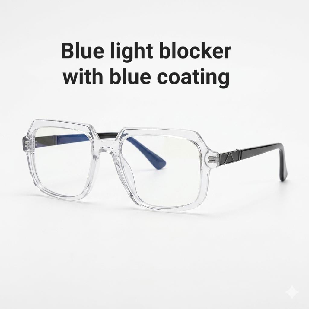 TR251137 - SCREEN PROTECTION - BLUE COATING - TRANSITION - EXECUTIVE SHAPE - TRANSPARENT - BLACK - FLEXIBLE