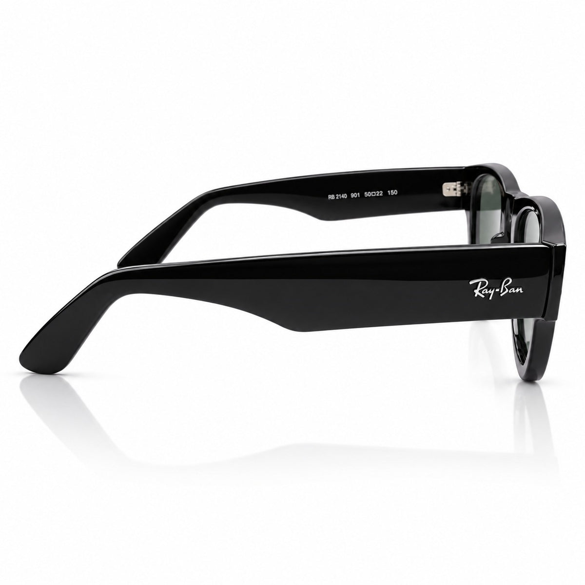 RB 0840 - MEGA WAYFARER - BLACK - ACETATE - SQUARE - UNISEX - HIGH QUALITY