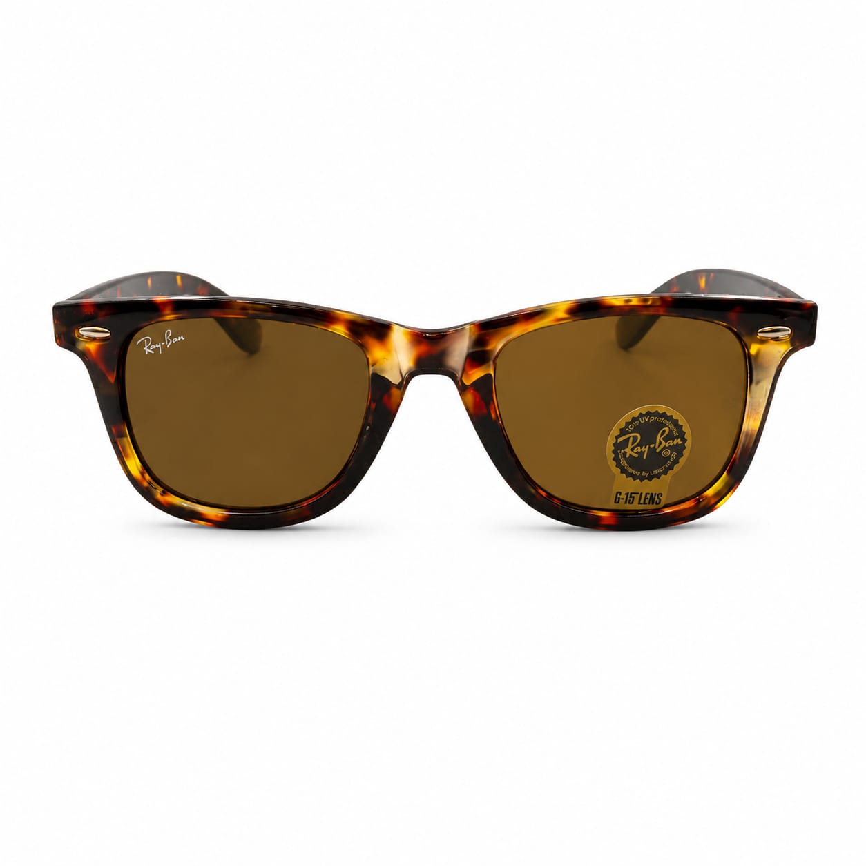 RB 2140 - CLASSIC WAYFARER - ACETATE - TORTOISE - BROWN - DIAMOND HARD GLASS - PREMIUM - UNISEX