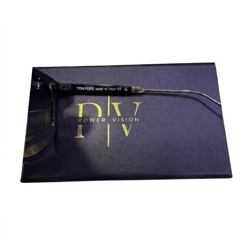 TF 9333 - SUNGLASS - LADIES - ROUND - GREY DOUBLE SHADED - OVERSIZE - PREMIUM