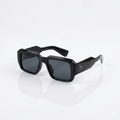 SUNGLASS - ACETATE - BOLD - BLACK - AURA - UV400 - UNISEX