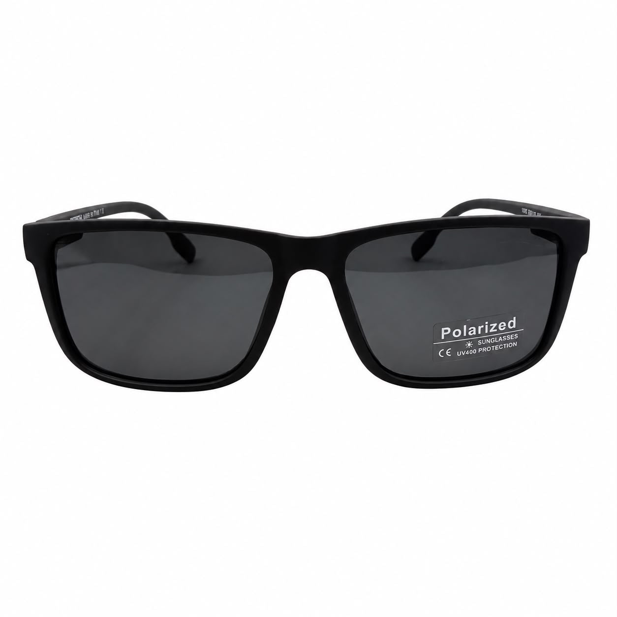CAR 1002 - SUNGLASS - MATTE BLACK - POLARISED - QUALITY - PREMIUM - MEN