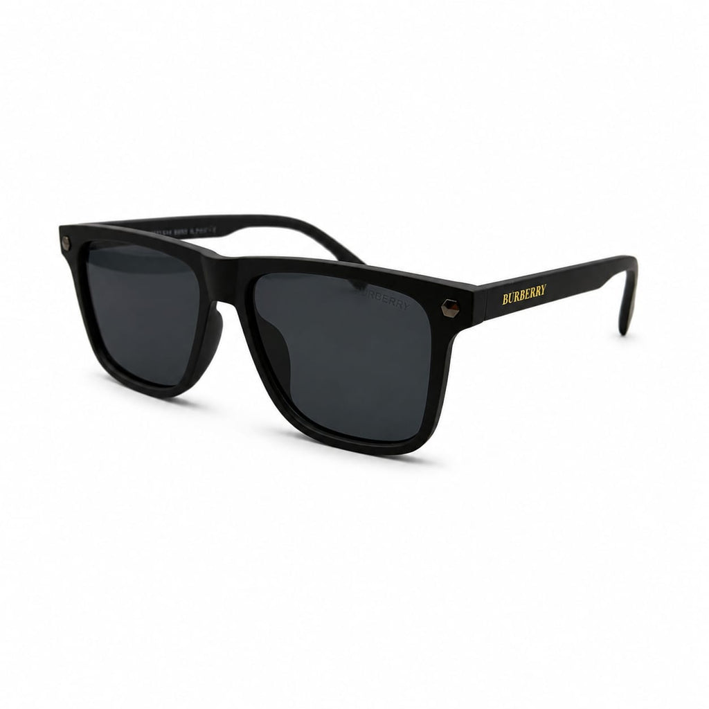 BB 4182 - SUNGLASS - MATTE BLACK - SQUARE - UV - PREMIUM - UNISEX
