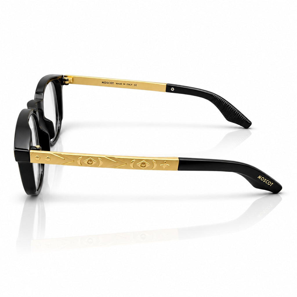 MOSCOT 98169 - EYEWEAR - ROUND - BLACK GOLDEN - CLEARANCE SALE