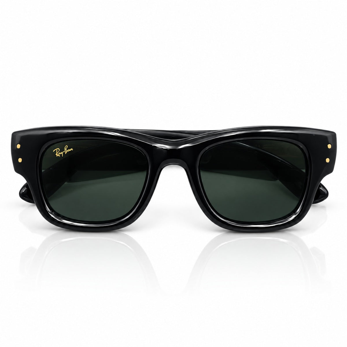 RB 4940 - WAYFARER PUFFER - BOLD - BLACK - SQUARE - ACETATE - HIGH QUALITY