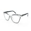 VISION 5712 - CAT EYE - DESIGNER - TRANSPARENT+BLACK - WOMEN