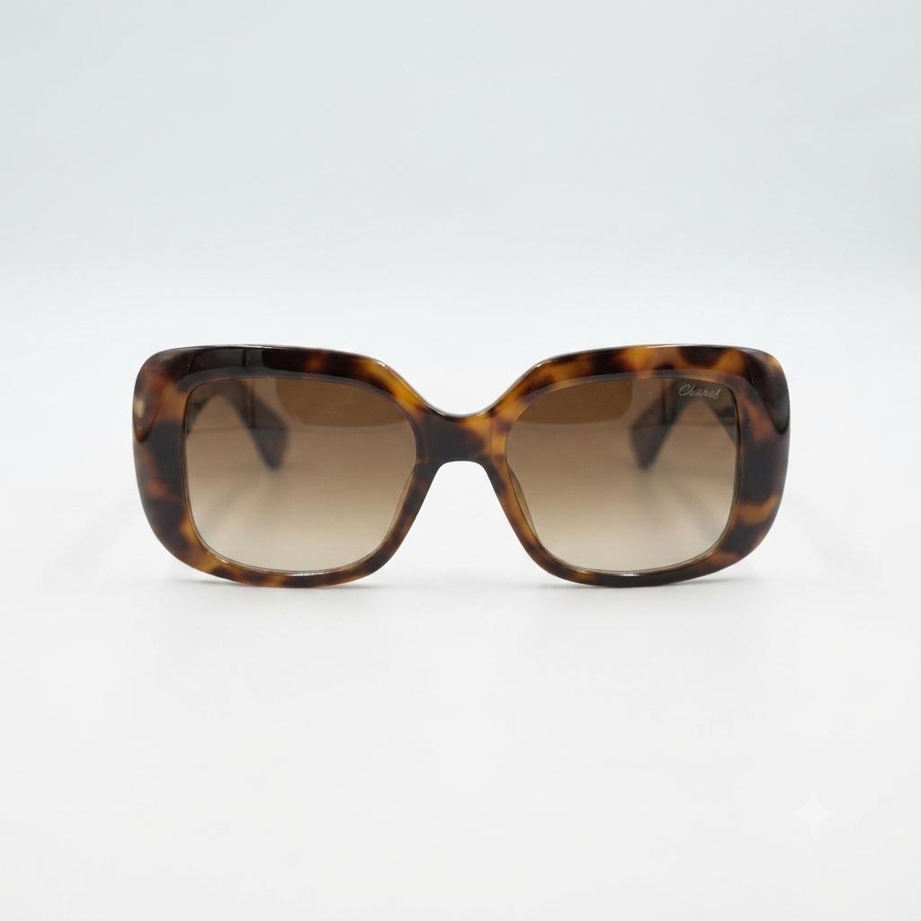 CHOPARD 9242 - OVERSIZE - SQUARE - BOLD - TORTOISE - BROWN GRADIENT - WOMEN