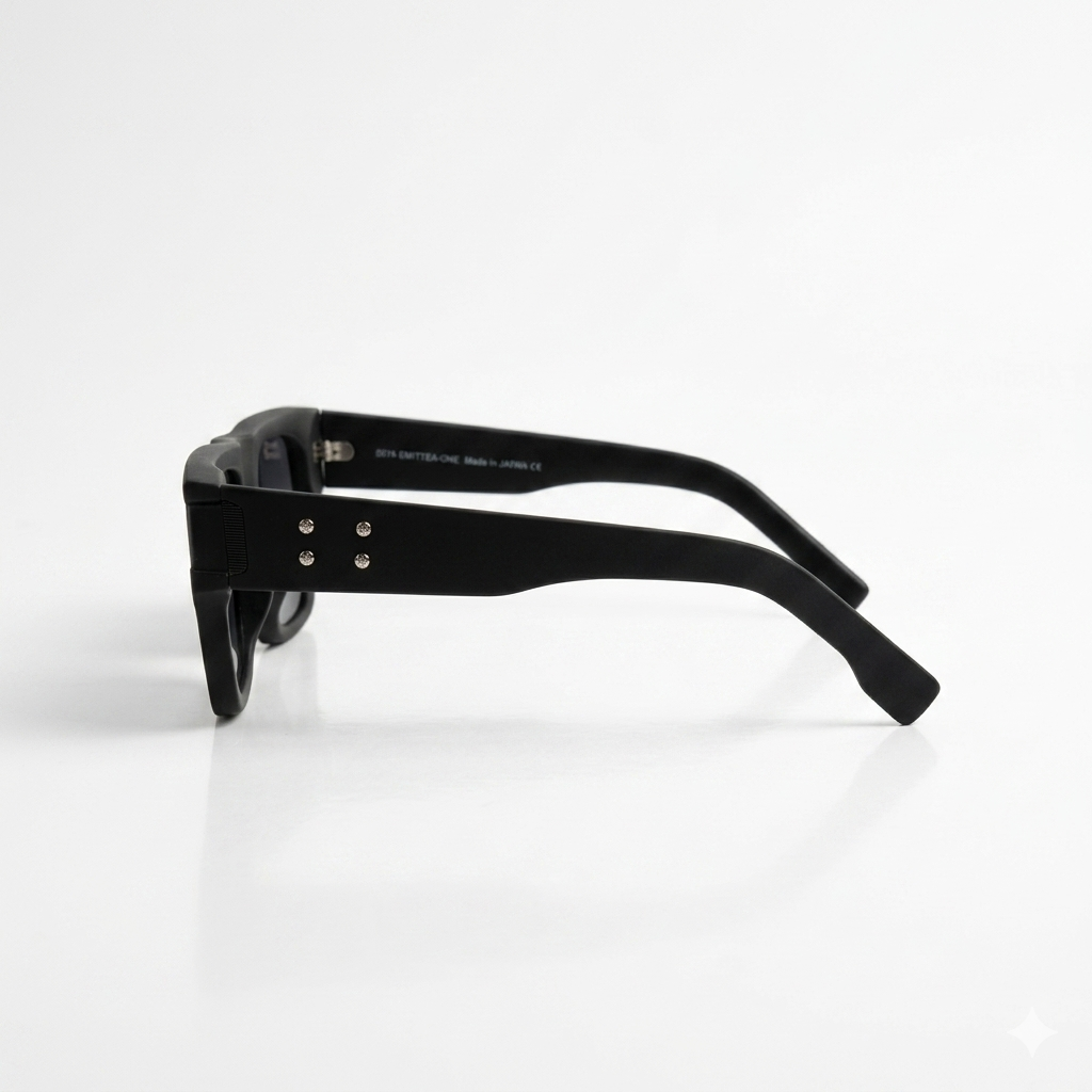 DT0125 - BOLD - MATTE GREY - MATTE BLACK - UV 400 - PREMIUM