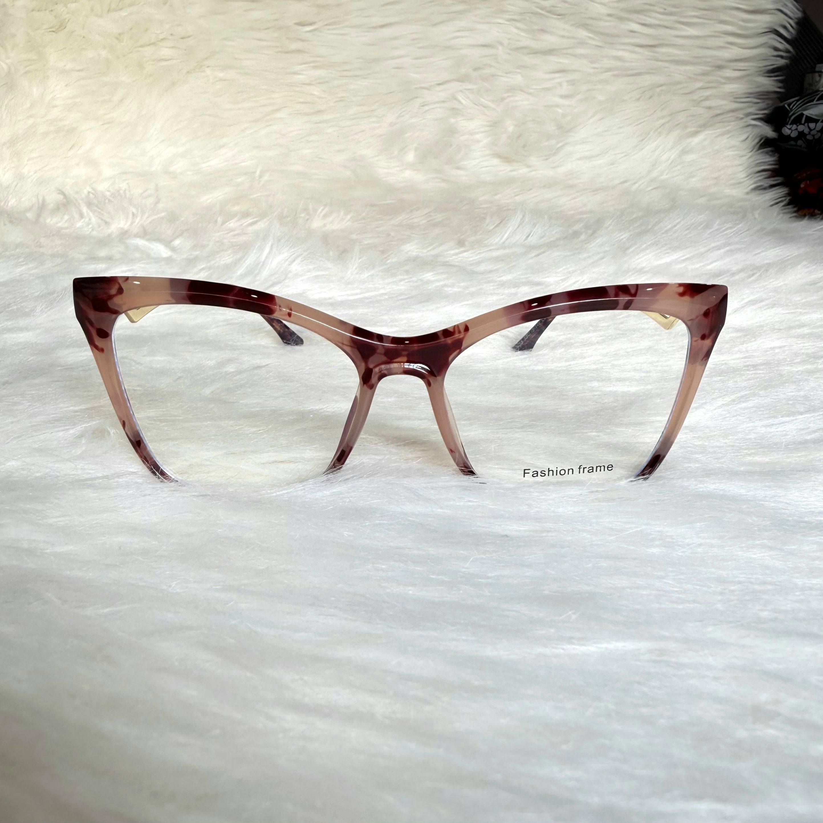 TR 5055 - EYEWEAR - LADIES - CATEYE - PEACH TORTOISE - OVERSIZED