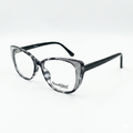 VISION 5750 - CAT EYE - GREY PRINTED - ACETATE - SPARKLE - WOMEN