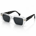 CR 2343 - ACETATE - TRANSPARENT TORTOISE - CUT SQUARE - UNIQUE